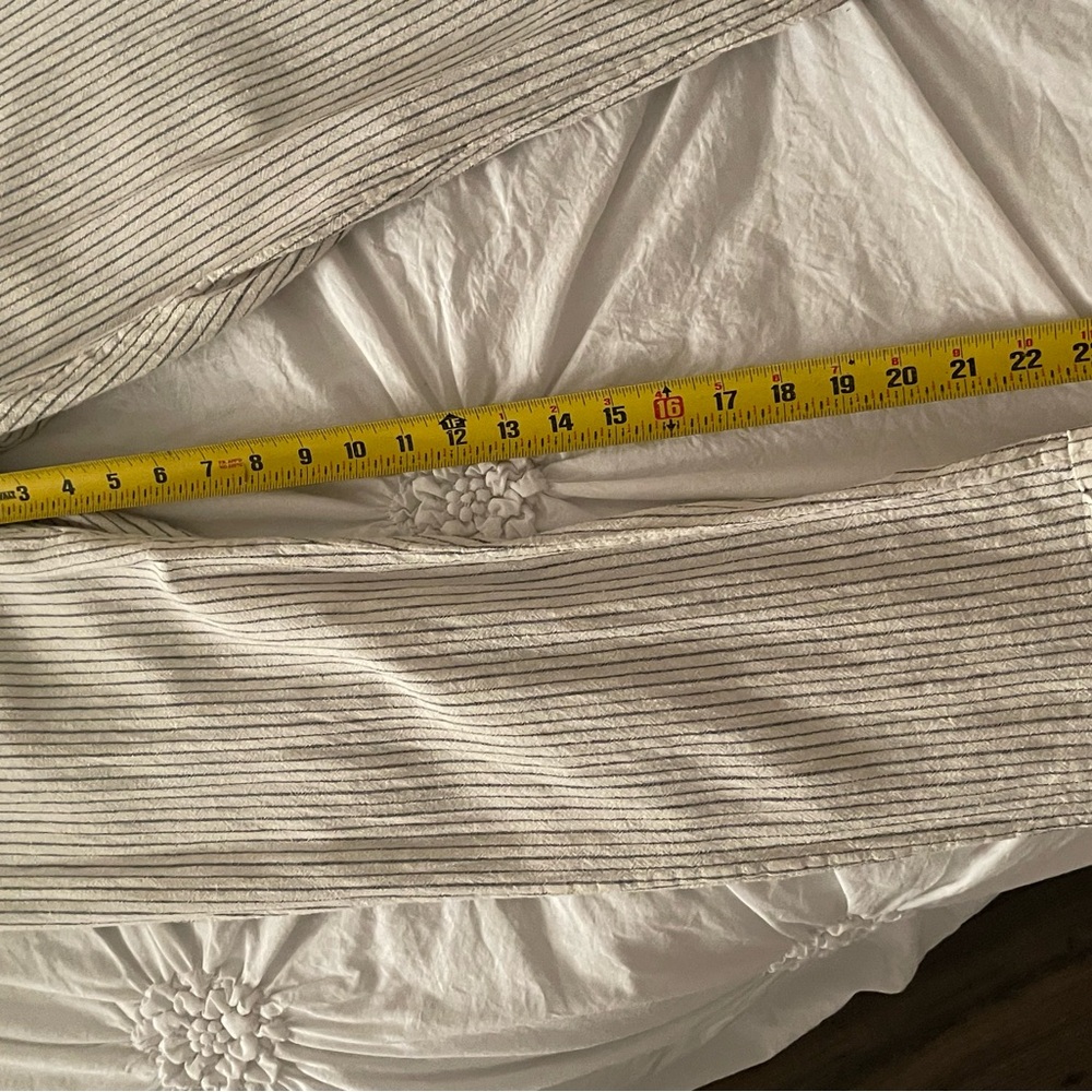 Rails Linen Blend Draw Strings Capri Pants, Sz M - image 8